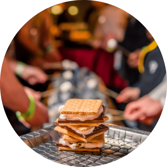 Double-Decker Smores Catering in San Jose